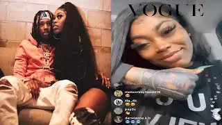 ASIAN DOLL PLAYS HER SONG ABOUT KING VON! 😍💙🕊