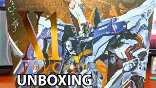 Unboxing [METAL BUILD] Crossbone Gundam X1 FULL CLOTH (full commentary)