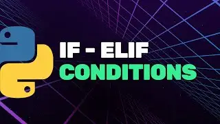 Python If Elif Statement  🐍 Python for Beginners