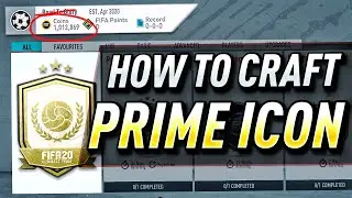 HOW TO CRAFT PRIME ICON FOR FREE (FASTEST METHOD) - FIFA 20 ICON CRAFTING GUIDE