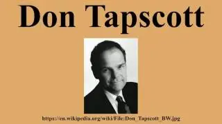 Don Tapscott