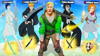 I Pretended To Be BLEACH Bosses In Fortnite