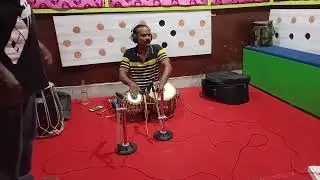 Bibhutibhushan Behera Tobla Practice in Singh Audio Baripada !! Raju Singh !!