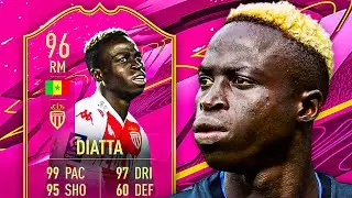 A FAMILIAR FACE! 😄 96 FUTTIES DIATTA PLAYER REVIEW! - FIFA 21 Ultimate Team