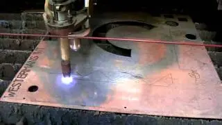 Esab Hydefinition CNC plasma cutter heading for Greece