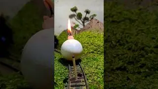Train vs Eggs 🥚🔥 | Extreme Test | WAIT FOR END #shorts #train #toytrain