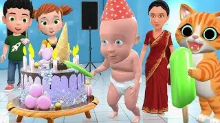 Billi ke Bache | Cat Cartoon | Cat Meowing | Cat | Kittens | Meow Meow | Cat Videos | new cat part14