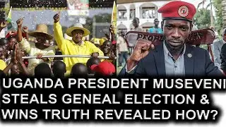 Uganda President Museveni Wins & Truth Revealed How He Steal Elections Raw Video