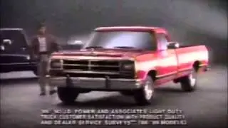 Dodge ram trucks  1990 commercials
