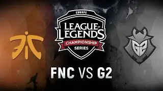 Fanatic vs. G2 Esports | League Of Legends Gameplay | LEC Live Stream