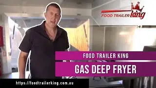 Фритюрница King Gas Fryer Trailer для продуктов