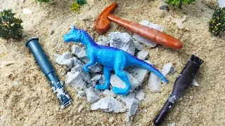 Can You Guess This Dinosaur Fossil? | Dinosaur Bone Fossil Hunting | Jurassic Adventure For Kids 🦖🦕