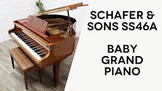 Schafer & Sons SS46a Petite Baby Grand Piano