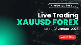Live Trade GOLD FOREX BITCOIN | Rabu 28 Januari 2026 | SMC Methode | GOLD ATH Tiap Hari ‼️