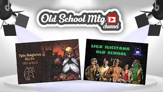 OLD SCHOOL MTG CHANNEL - LIGA ILICITANA OLD SCHOOL - 7 ptos SINGLETON - UW MIDRANGE vs WR MIDRANGE