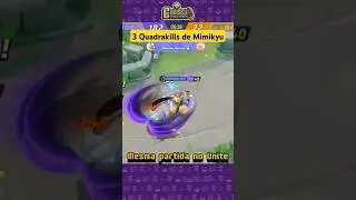 3 Quadrakills de Mimikyu no Pokemon Unite! #pokemon #pokemonunite #pok&eacute;mon #mimikyu
