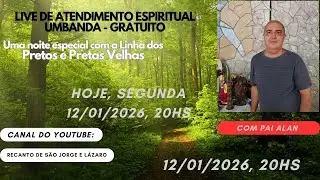 UMBANDA:  LIVE DE ATENDIMENTO ESPIRITUAL GRATUITO