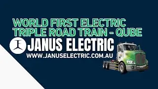 🚛⚡ Janus Electric & Qube: Unveiling the World's First Electric Triple Road Train! 🌍🔋