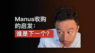 Manus收购的启发：谁是下一个？- 对话Frank