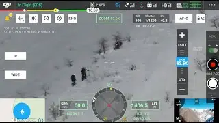 Stranded hikers spotted by drone, rescued by SAR volunteers and helicopter