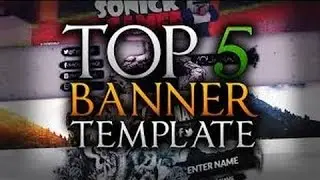 ◣TOP 5 FREE GAMING BANNER TEMPLATE◥ 【Free PSD File】