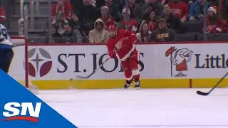Red Wings&rsquo; Filip Hronek Scores Flawless Empty-net Goal From Other End Of The Ice
