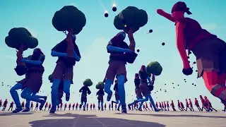 100x Bomb Thrower vs 10x EVERY UNIT - Totally Accurate Battle Simulator TABS
