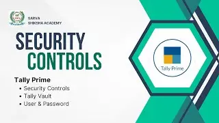 Tally Prime Security: Lock Down Your Data | Tally Vault Password | Security Controls in Tally Prime