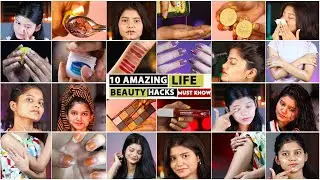 10 MUST Try LIFE & BEAUTY HACKS  For SCHOOL/OFFICE/COLLEGE Girls | Must Know | #schoolhacks