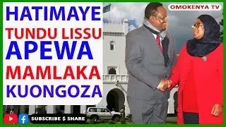 Breaking News: Furaha Zatanda Tanzania, Tundu Lissu Akabidhiwa Mamlaka Ya Uongozi Akiwa Gerezani