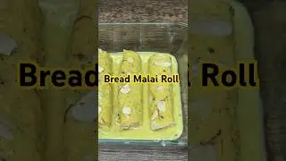 Bread Malai Roll - Easy dessert recipe!! #breadmalairoll #breadmalairollrecipe
