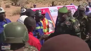 Passage à Tagaza lors de la visite du PR à l'intérieur du pays