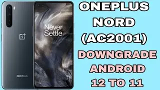 OnePlus Nord  (AC2001) Downgrade To Android 11 ll OnePlus Nord Frp Remove ll MSM Tool Download Tool