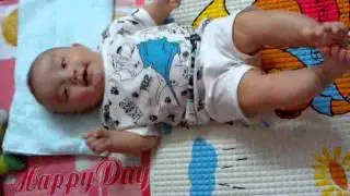 Bo screamed loudly so funny on 6th Nov 2011
