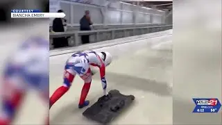 Young Bend skeleton racer 8th best in the world, home after five months of competition