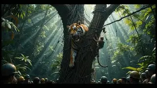 Trapped Tiger Saved from Deadly Tree Nets! A Dramatic Rescue