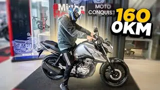 TIRANDO A NOVA 160 0KM DA HONDA! 4K