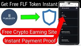 Get Free FLF Token From Flylights Airdrop🥳Free Crypto Earning Site🤑Instant Payment Airdrop🔥Bangla