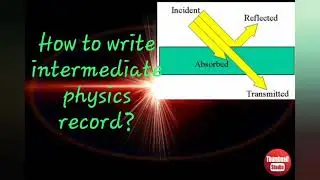 intermediate physics record telugu medium.