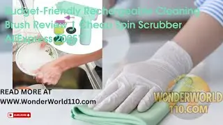 Budget-Friendly Rechargeable Cleaning Brush Review | Cheap Spin Scrubber AliExpress 2025