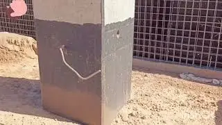 Column Foundation Reinforcement Work | Construction Site Real Footage | Rebar Fixing Process