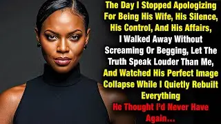 The Day I Stopped Apologizing For Being His Wife, I Walked Away Without Screaming Or Begging .. .?
