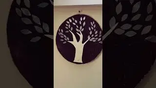 Wall decore from silver papar#diy #shorts#viralvideo#ytshorts