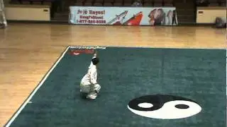 2011 US Wushu Team Trials- Alan Zhao- Taijijian