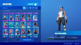 This Skin is rarer that the RENEGADE RAIDER! (Blue Team leader)