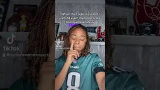When the Eagles lose but I have a job to do  #symonewiththesports #eagles
