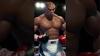 Boxing Legend Mike Tyson | Ai Art Of Prime Mike Tyson | 5-Second Youtube Short (Shorts)