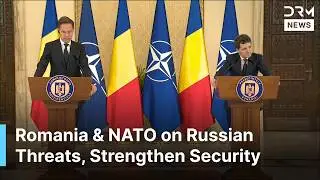 ПОЛНАЯ ПРЕСС-СЛУЖБА: Генсек НАТО Рютте и президент Румынии Дан обсуждают вопросы безопасности и о...