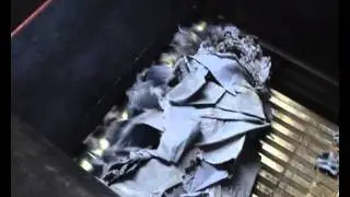 WLK15 Shredding Tannery Waste Leather