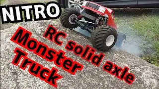 Fun RC Nitro Powerd Monster Truck Bashing - KYOSHO USA-1